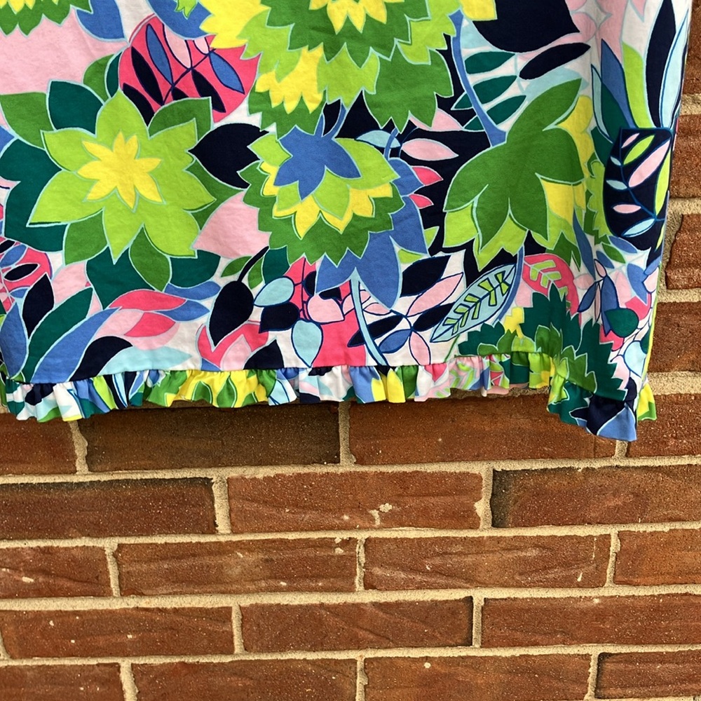 Talbots Floral Sleeveless Dress in Vibrant Colors - Picture 4 of 5